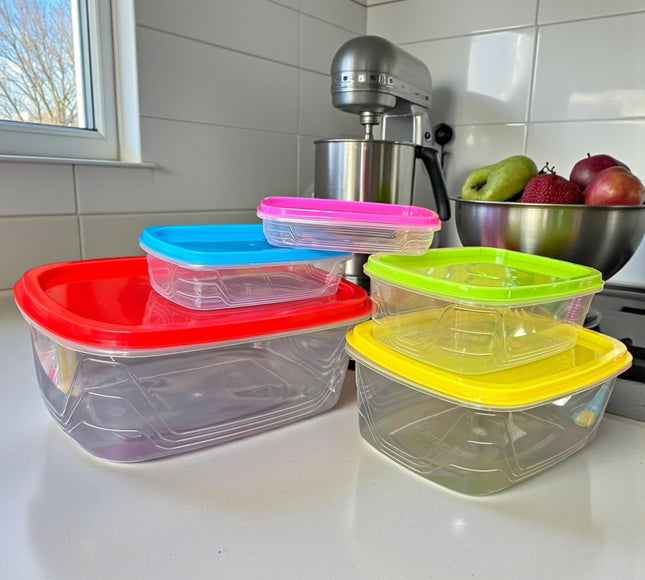 5 Toppers con Tapas Colores Diferentes Tamaños