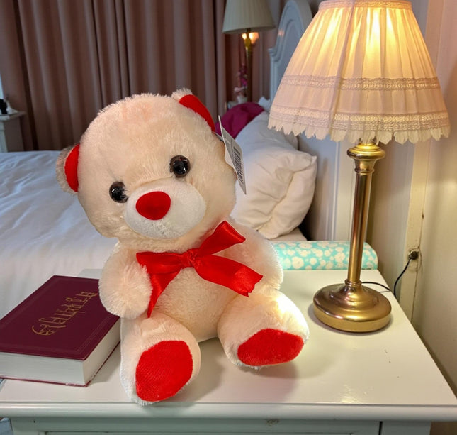 Oso de Peluche Moñito Colores 22CM