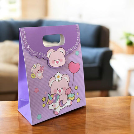 12 Bolsas de Regalo con Velcro Chica $4.5 c/u