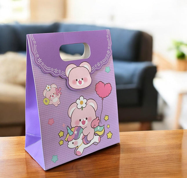 12 Bolsas de Regalo con Velcro Chica $4.5 c/u