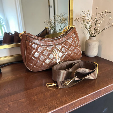 Bolso de Mujer "YLS" Dorado Colores