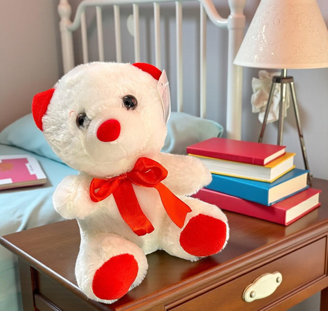 Oso de Peluche Moñito Colores 22CM