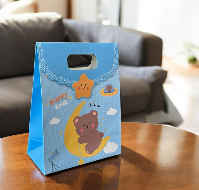 12 Bolsas de Regalo con Velcro Chica $4.5 c/u