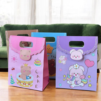 12 Bolsas de Regalo con Velcro Chica $4.5 c/u