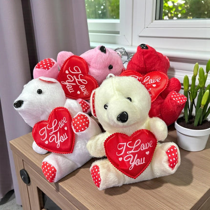 12 Llaveros Ositos "Te Amo" Colores $24 c/u