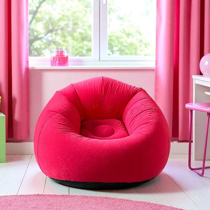 Sillon Inflable Infantil Tipo Puff Colores