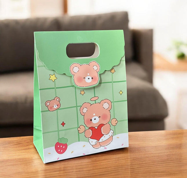 12 Bolsas de Regalo con Velcro Chica $4.5 c/u