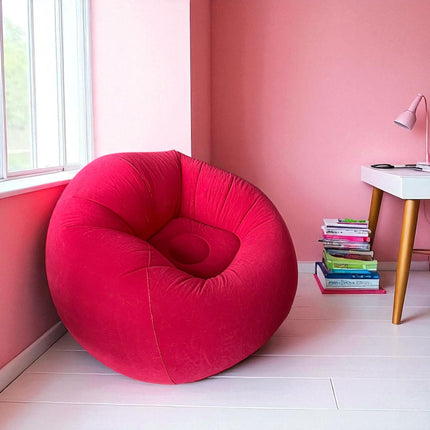 Sillon Inflable Infantil Tipo Puff Colores