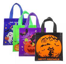 12 Bolsas Reutilizables Halloween $5.67