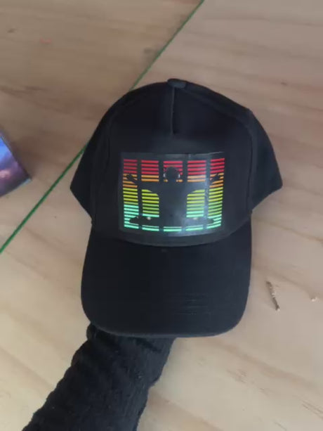 10 Gorras Negras Estampadas $15 c/u