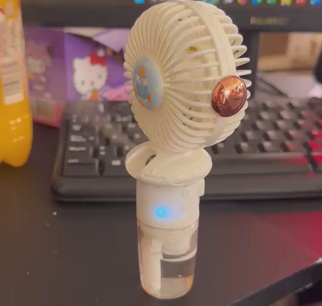 Ventilador Individual con Spray