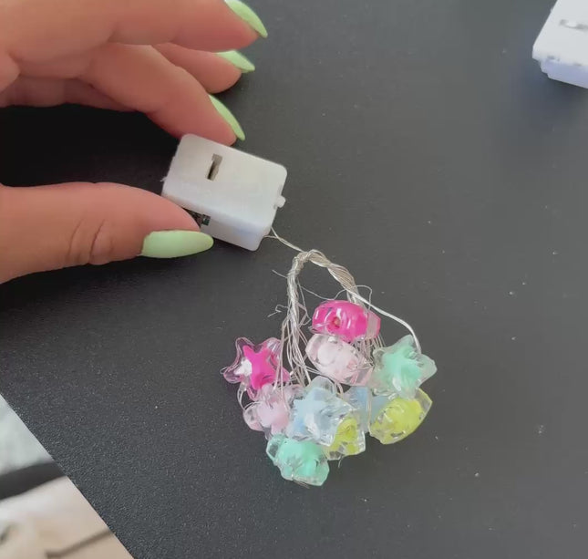 6 Mini Serie de Luces de estrella 1 M $18c/u